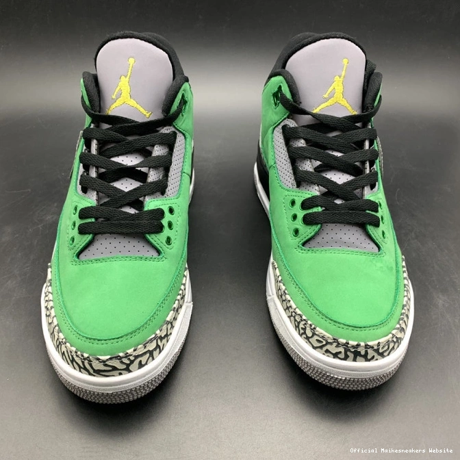 Official Maikesneakers shoes Oregon Ducks PE AJ3 Air Retro Tinker 3 867493 Jordan 0810
